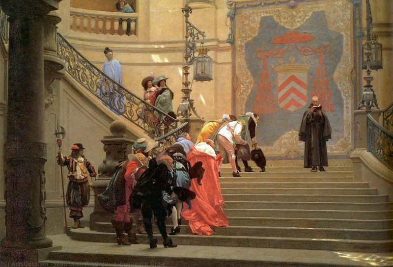 Den grå eminensen - Jean-Léon Gérôme