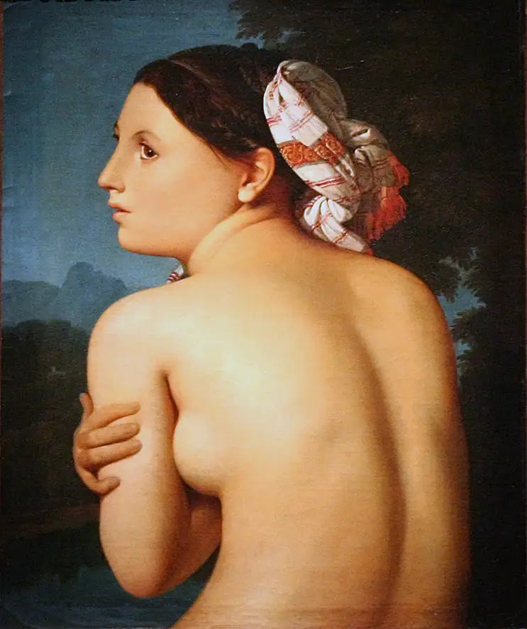 Halvkroppsbadhus - Jean-Auguste-Dominique Ingres
