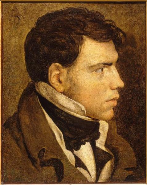 Porträtt av ung man - Jean-Auguste-Dominique Ingres
