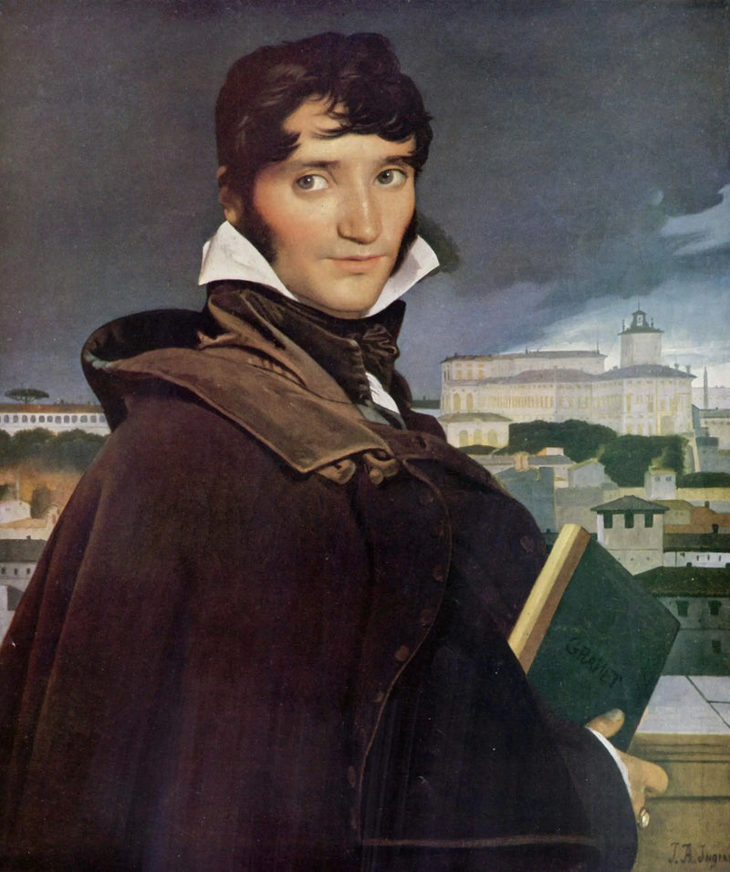 Porträtt av François-Marius Granet - Jean-Auguste-Dominique Ingres