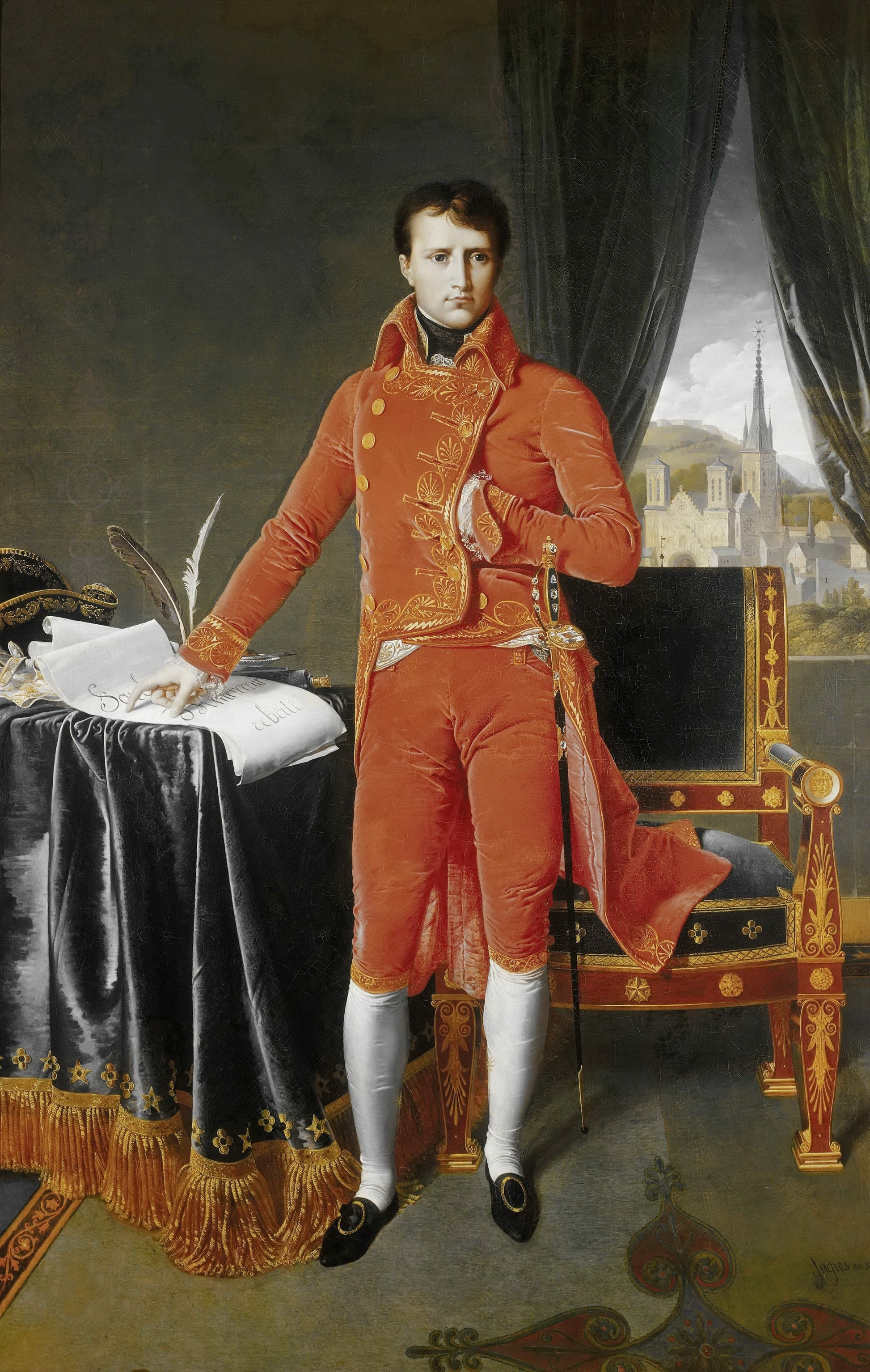 Bonaparte, Första Konsuln - Jean-Auguste-Dominique Ingres
