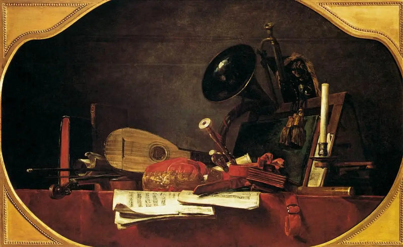 Musikens attribut - Jean Simeón Chardin