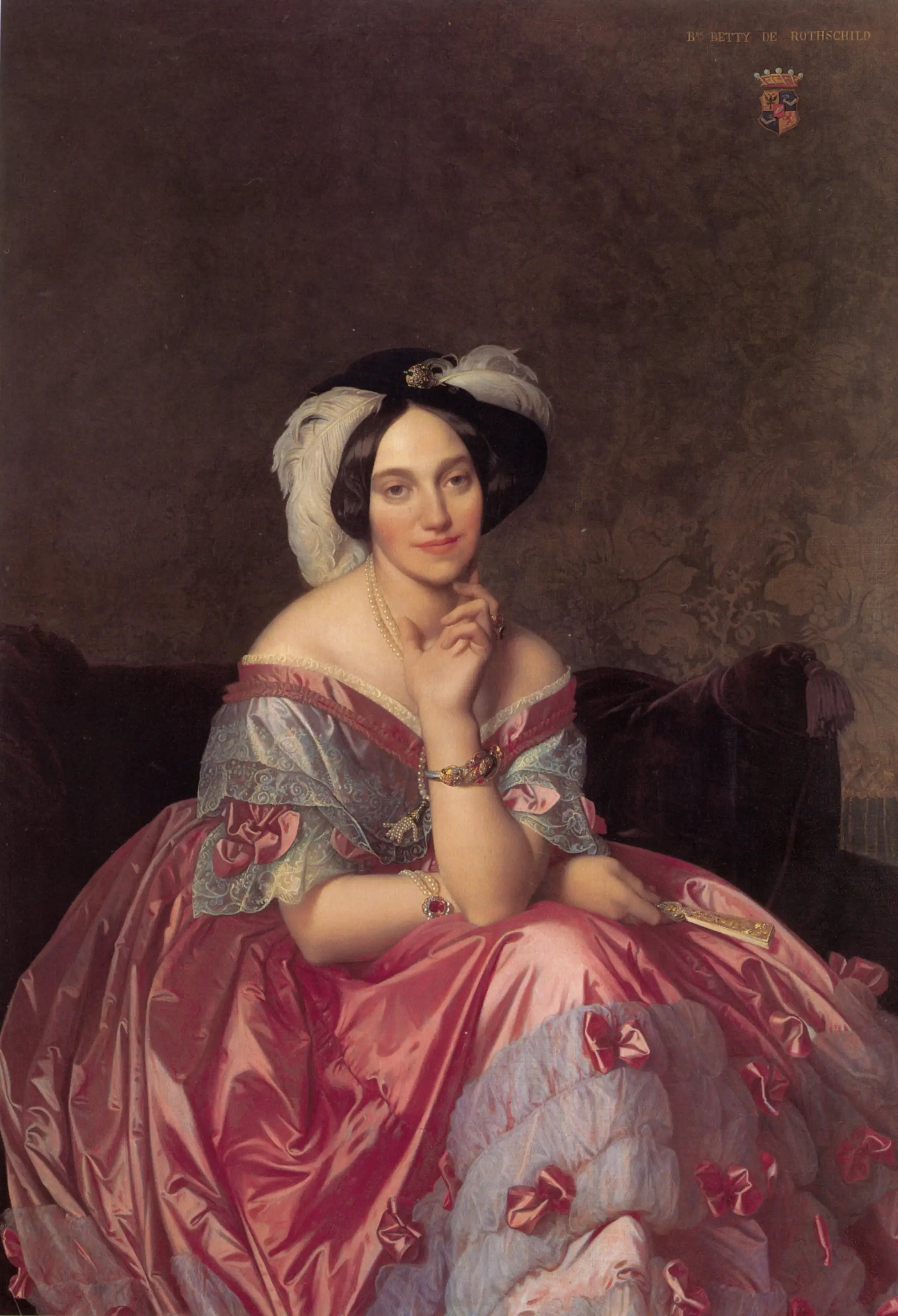 La Baronne James de Rothschild - Jean-Auguste-Dominique Ingres - Alpha Reproduction