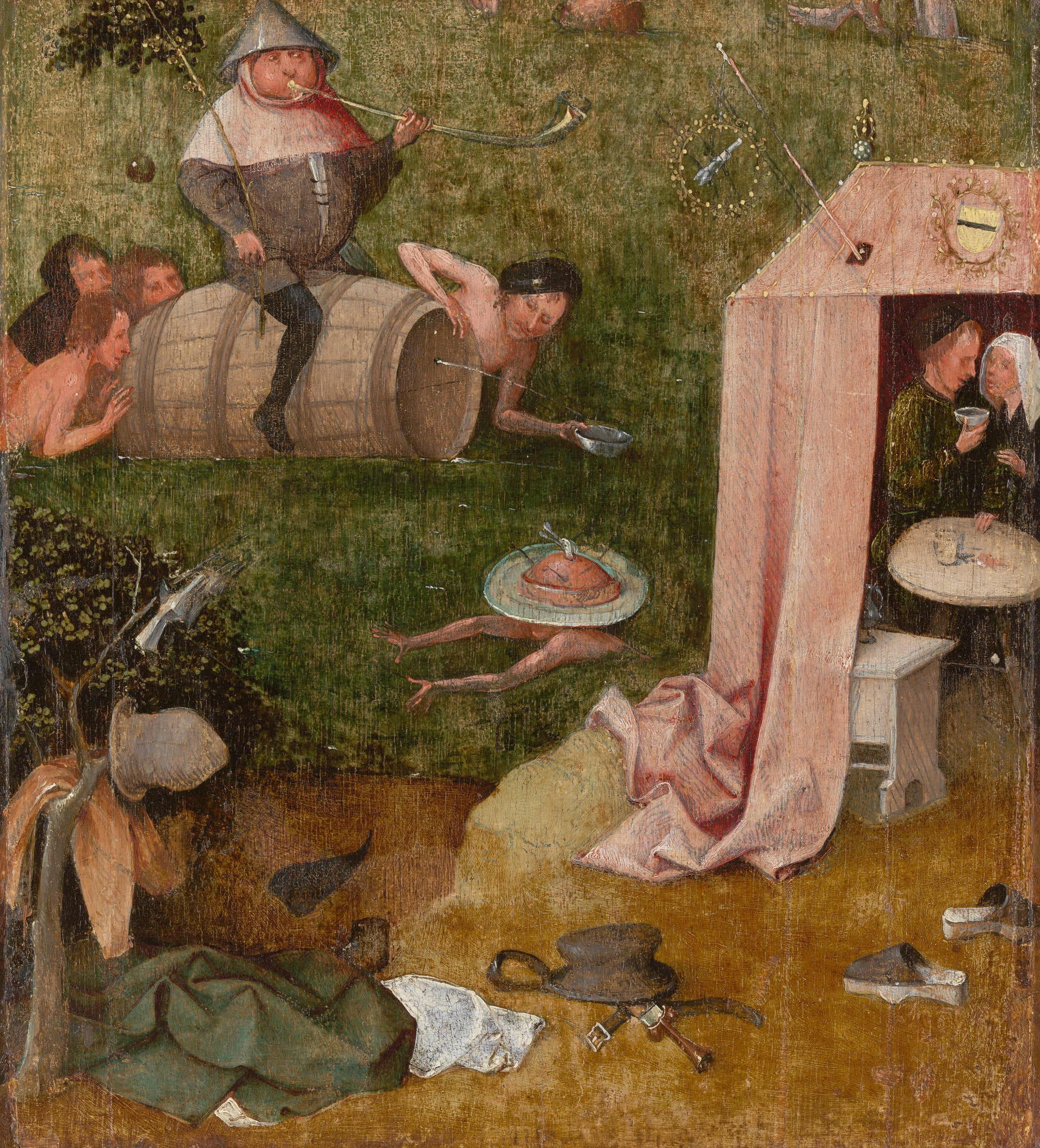 Allegori av utsvävning och njutning - Hieronymus Bosch