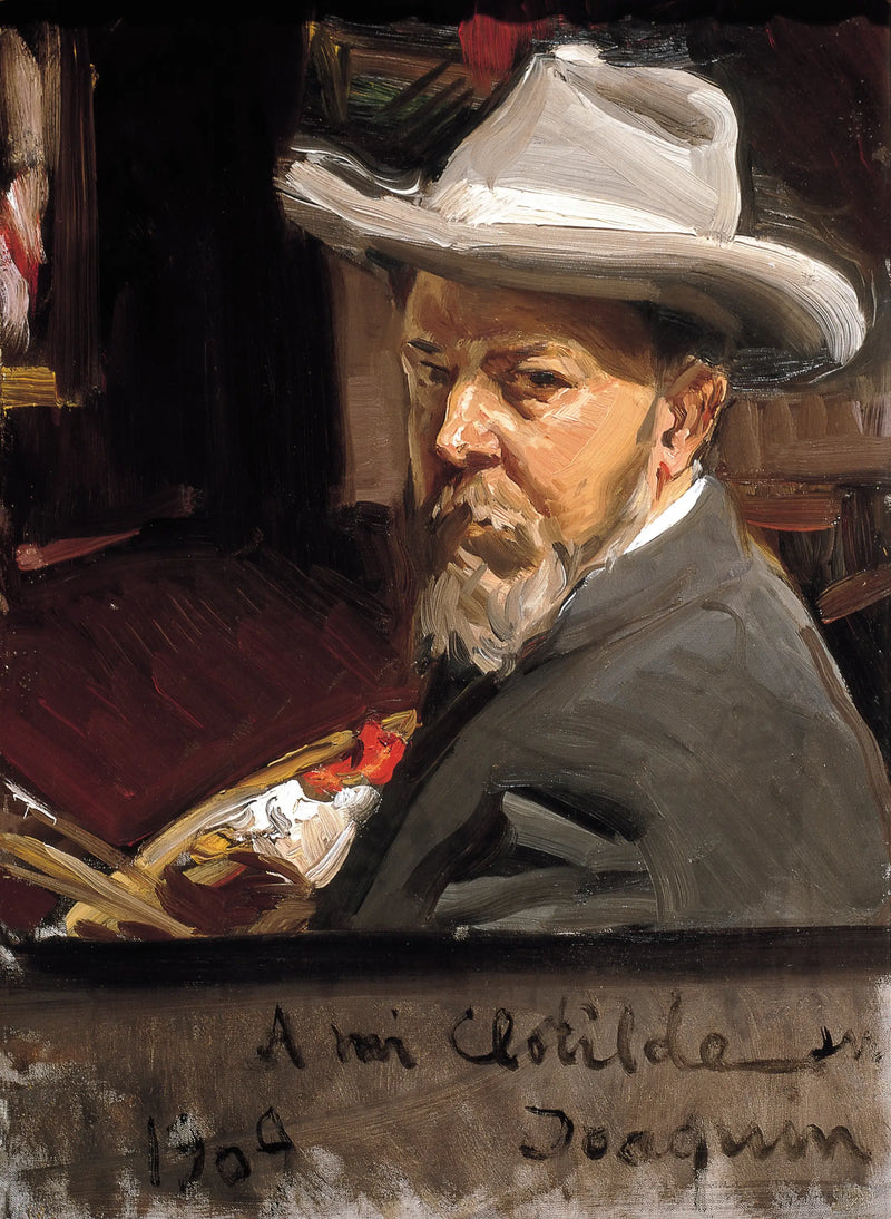 Självporträtt (1909) - Joaquín Sorolla