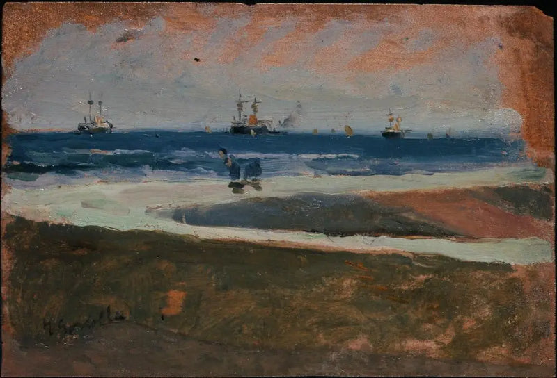 Valencias strand - Joaquín Sorolla