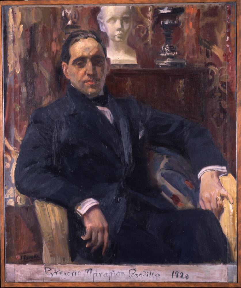 Reproduction du tableau « Docteur Gregorio Marañón et Posadillo - Joaquín Sorolla » par Alpha Reproduction en peinture à l’huile