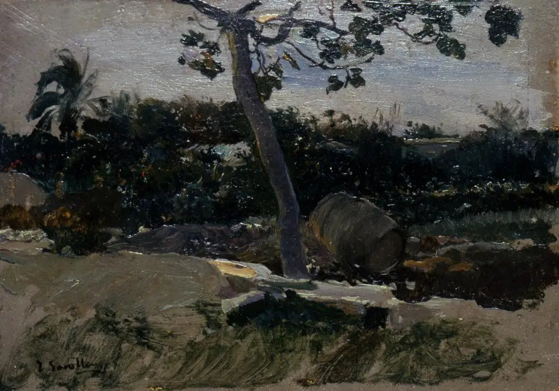 Trädgård, Valence - Joaquín Sorolla