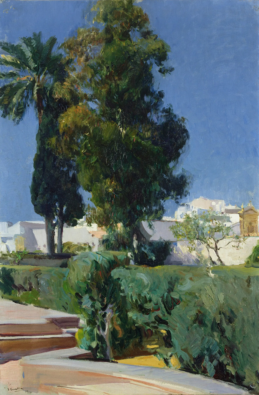 Trädgårdens Hörn, Alcázar, Sevilla - Joaquín Sorolla
