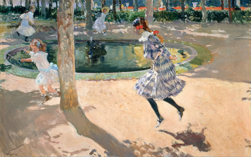 Hopp med rep - Joaquín Sorolla