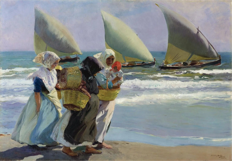 De tre seglen - Joaquín Sorolla