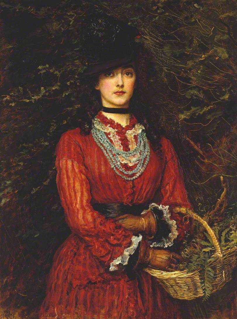 Mademoiselle Eveleen Tennant - John Everett Millais