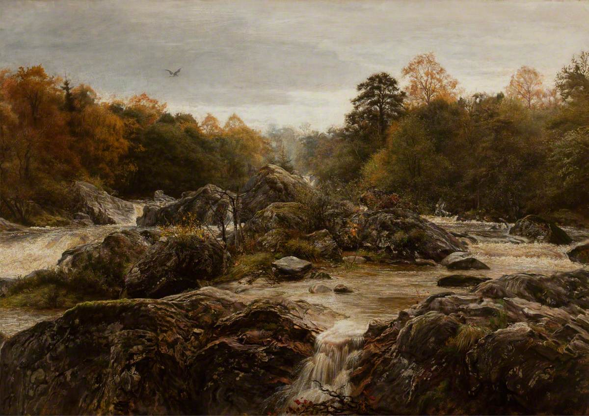 Le bruit des nombreuses eaux - John Everett Millais