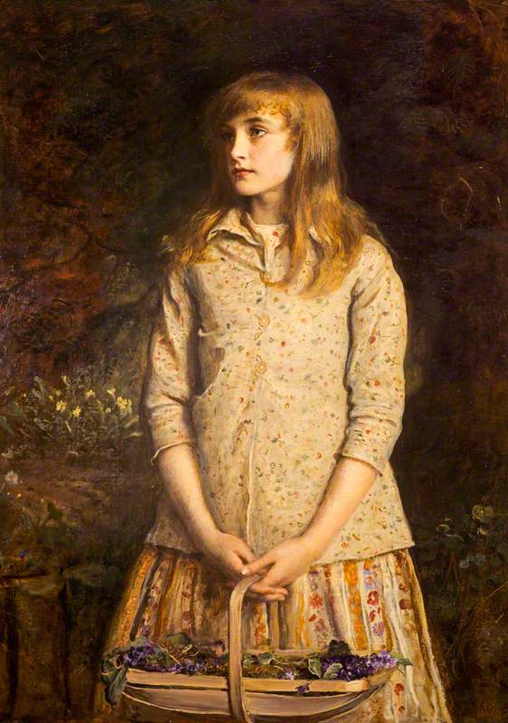 Les yeux les plus doux jamais vus - John Everett Millais