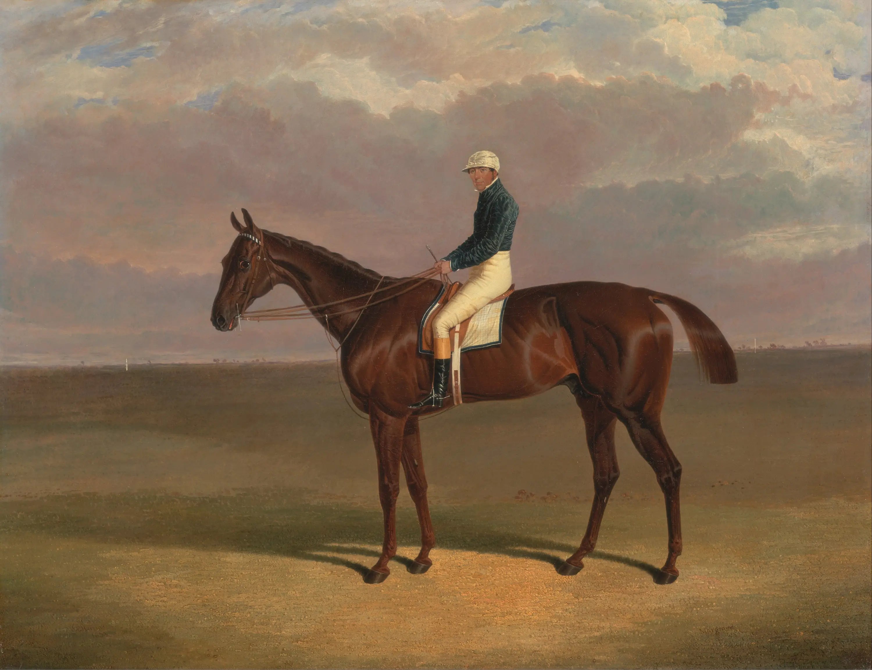 Margrave avec James Robinson - John Frederick Herring Sr. - Alpha Reproduction