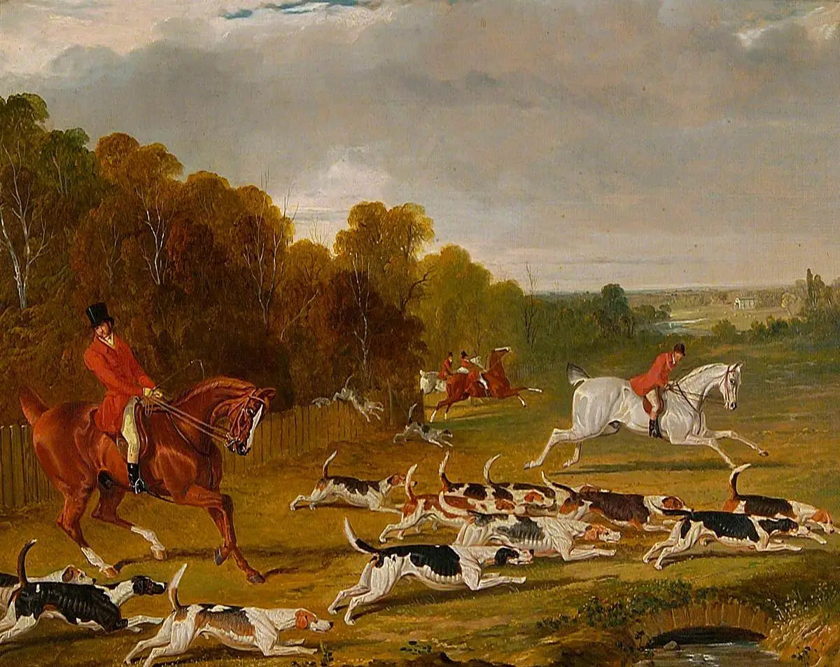Les chiens quittent le secret - John Frederick Herring Sr. - Alpha Reproduction