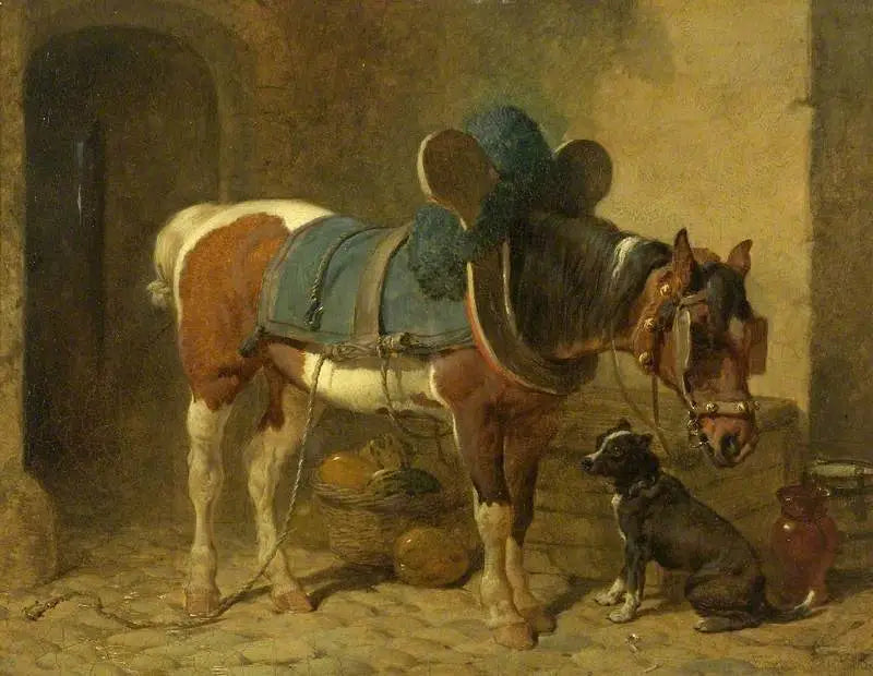 Vänners stallar - John Frederick Herring, Sr.