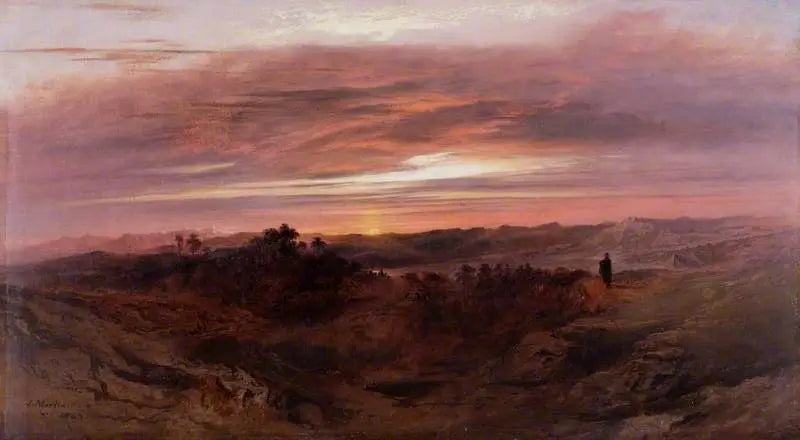 Ensamtid - John Martin