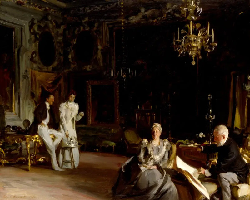 Ett inre i Venedig - John Singer Sargent