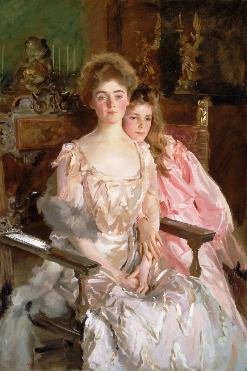 Gretchen Osgood Warren och hennes dotter Rachel - John Singer Sargent