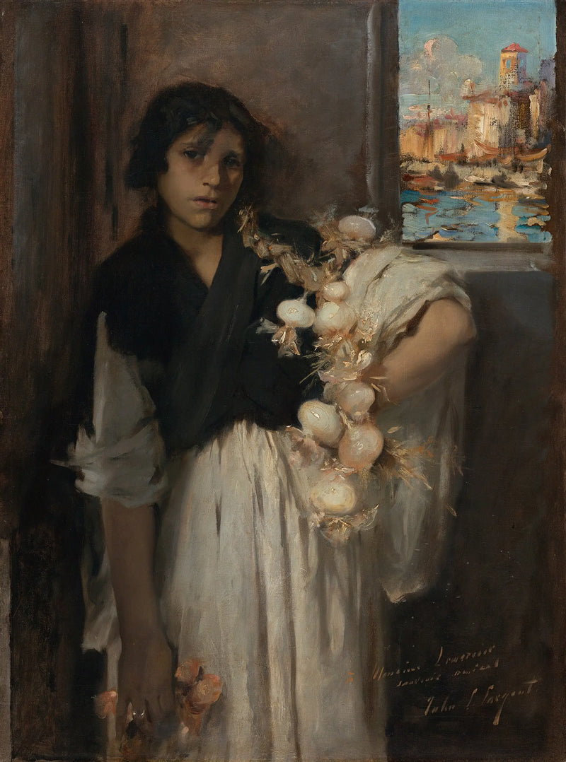 Venezianisk löksäljare - John Singer Sargent