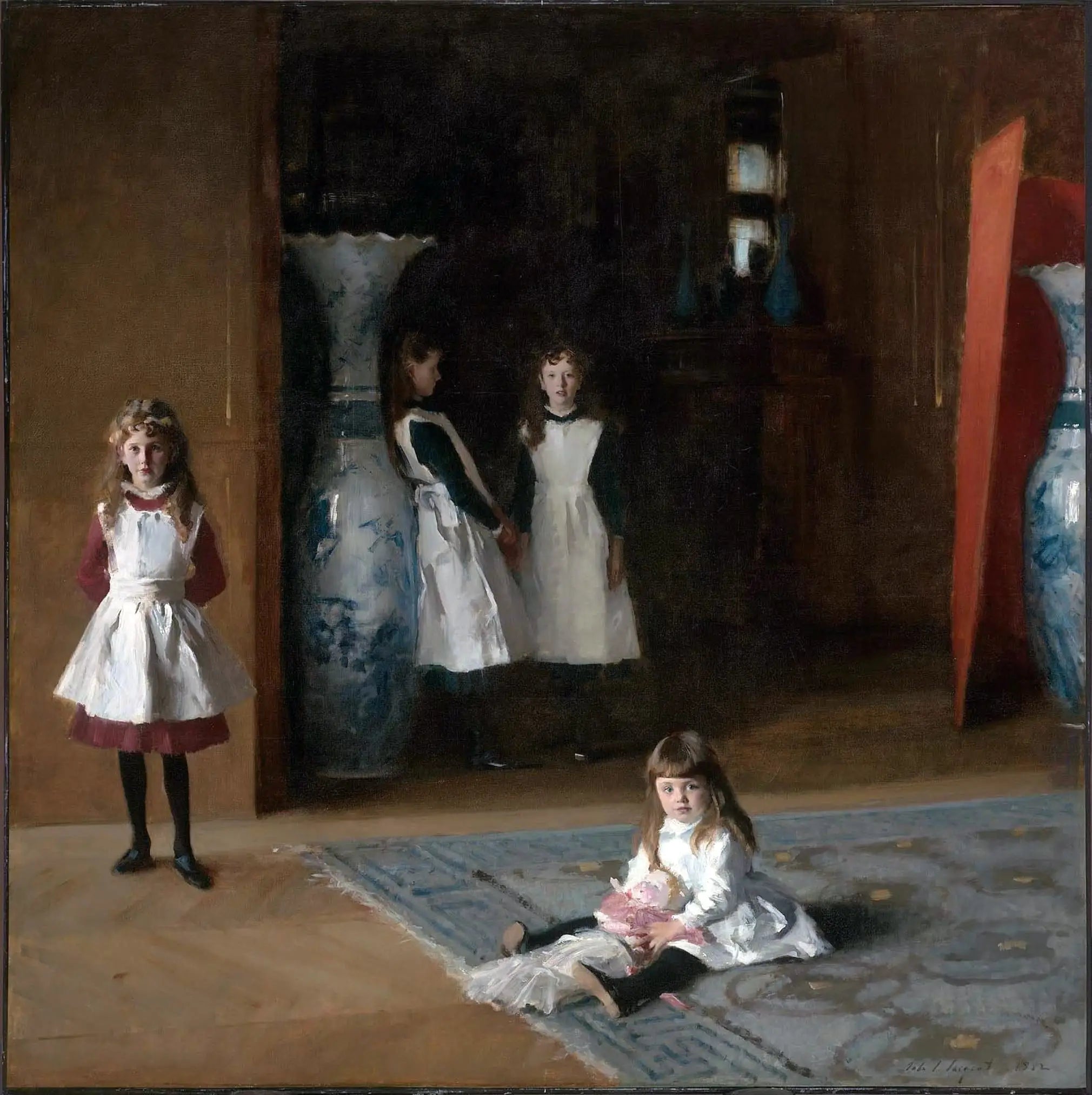 Reproduction du tableau « Filles d'Edward Darley Boit - John Singer Sargent » par Alpha Reproduction en peinture à l’huile