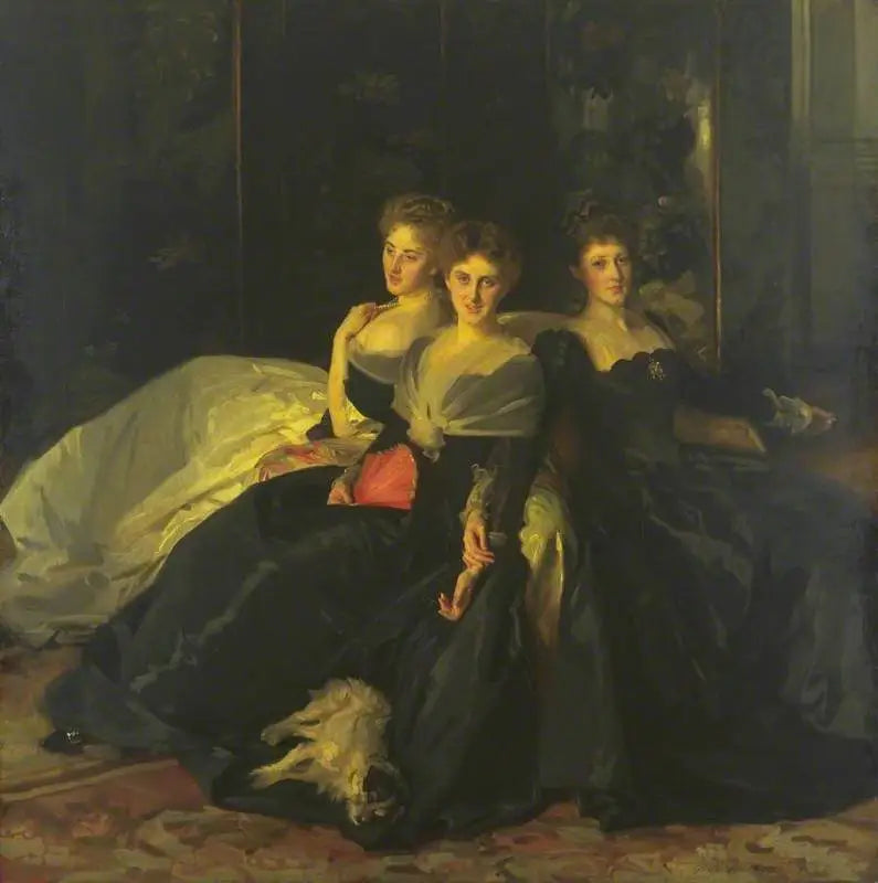 De unga damerna Hunter - John Singer Sargent