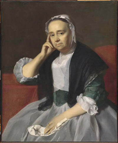 Margaret Gibbs Appleton (Mme Nathaniel Appleton) (1699-1771) - John Singleton Copley - Alpha Reproduction