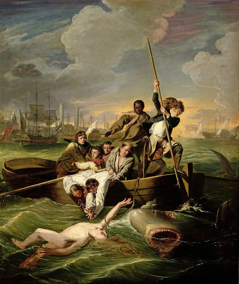 Watson och hajen - John Singleton Copley