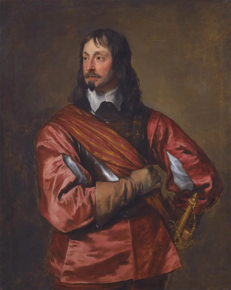 Porträtt av Sir John Mennes - Antoine van Dyck