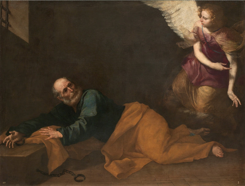 Frigörelsen av Saint-Pierre - Jusepe de Ribera