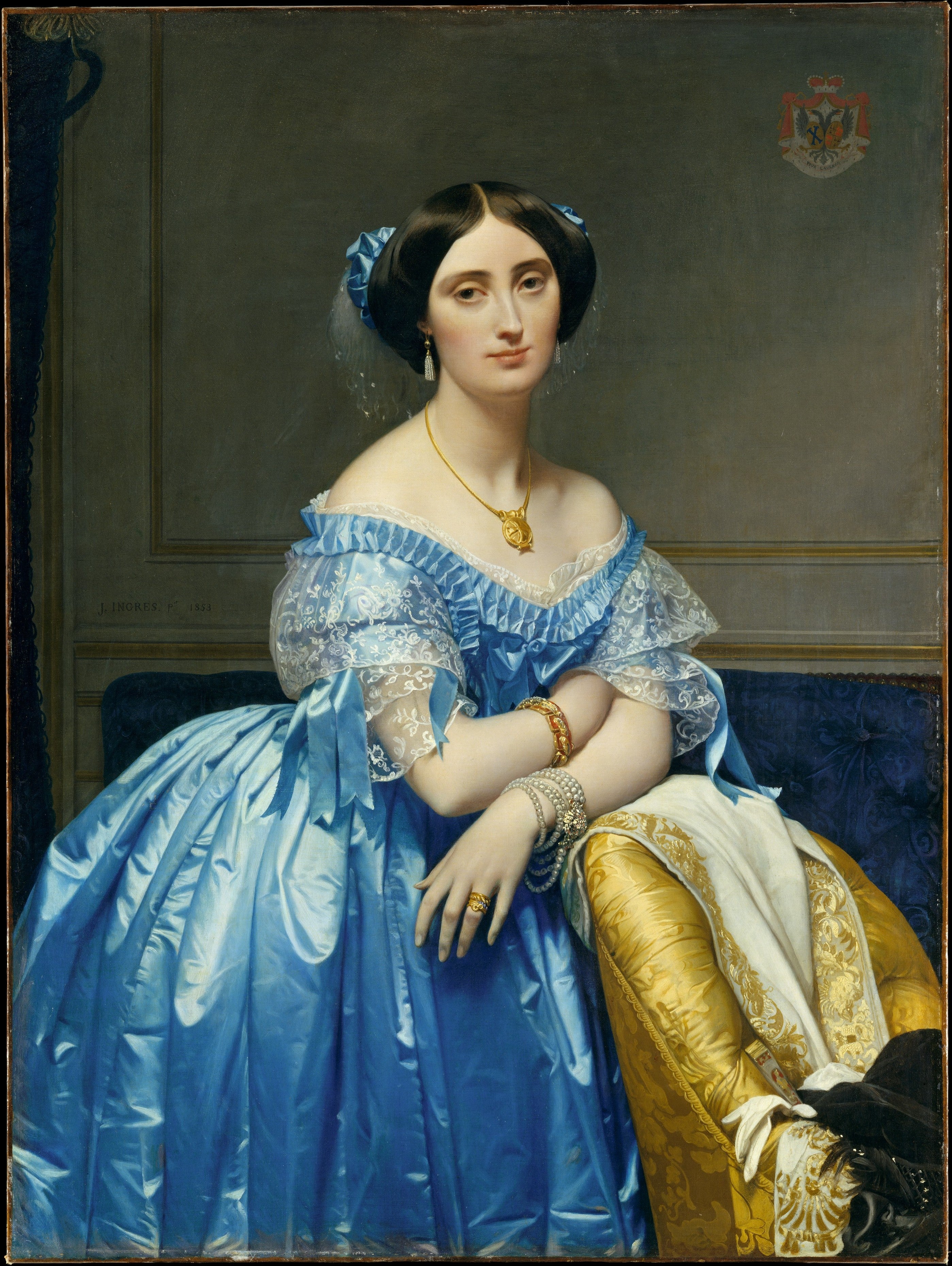 Broglie-prinsessan - Jean-Auguste-Dominique Ingres