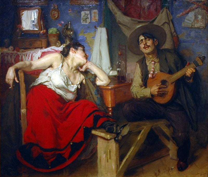 Le Fado - José Malhoa