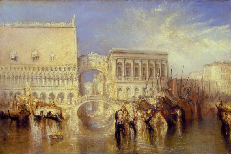 Venedig, Seufzernbrücke - J. M. W. Turner