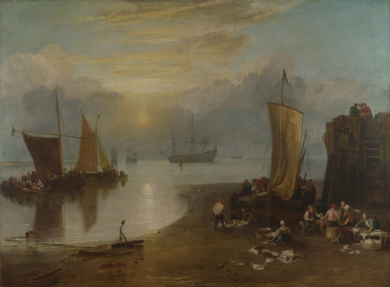 Soluppgång genom ånga - J. M. W. Turner
