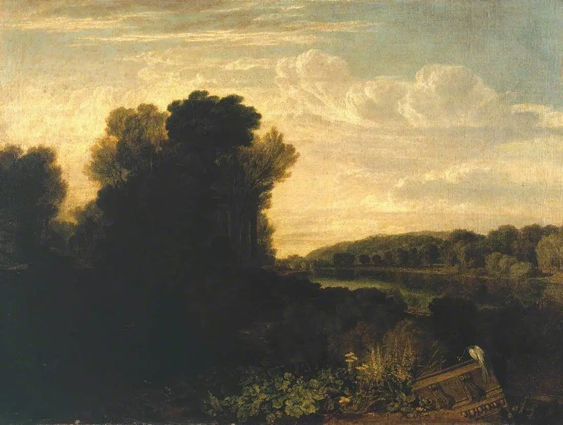 Themsen vid Weybridge - J. M. W. Turner