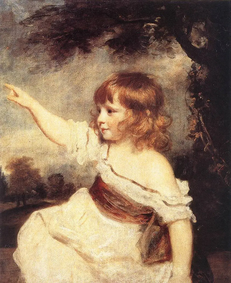 Francis George Hare barn, kallad Maître Hare - Joshua Reynolds