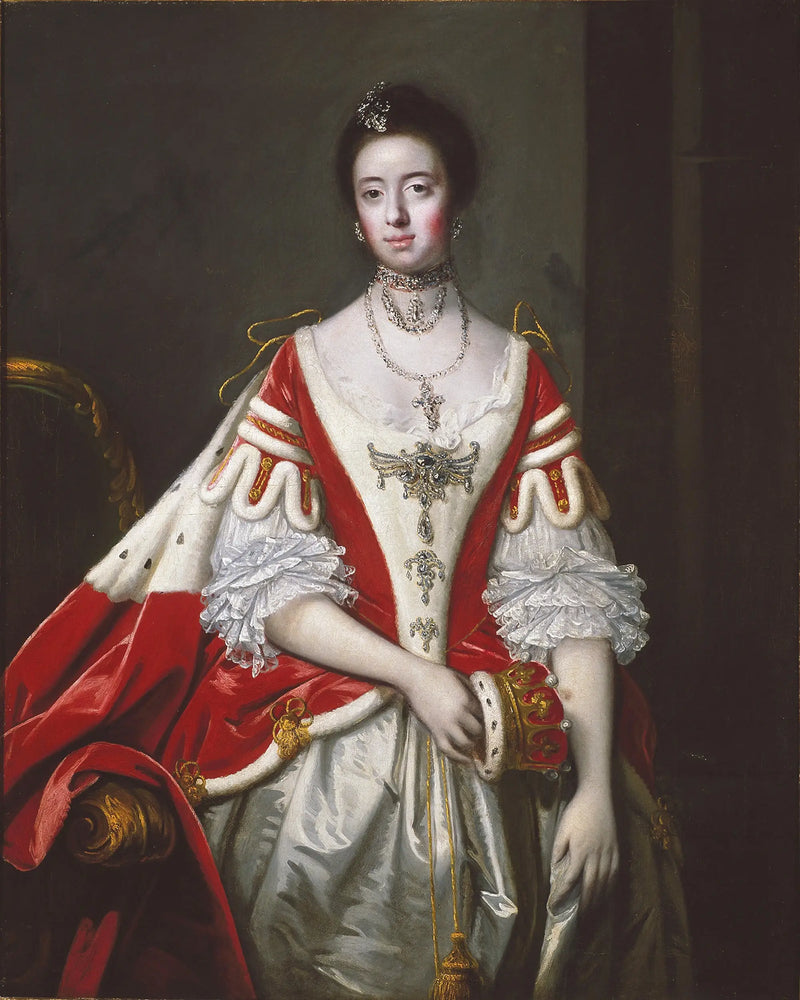 Frances, hertiginna av Dartmouth - Joshua Reynolds