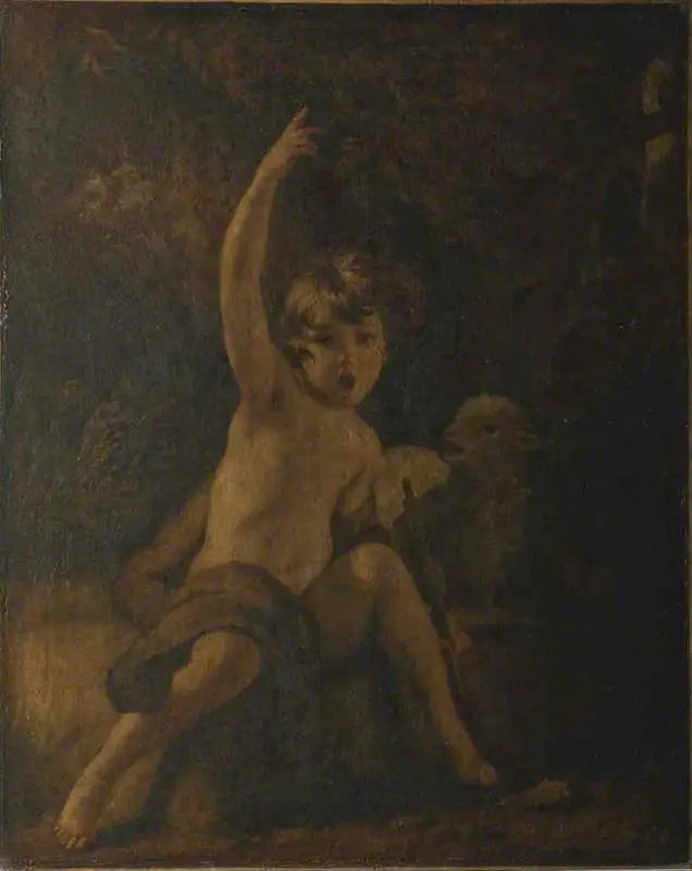 Johannes Döparen i öknen - Joshua Reynolds