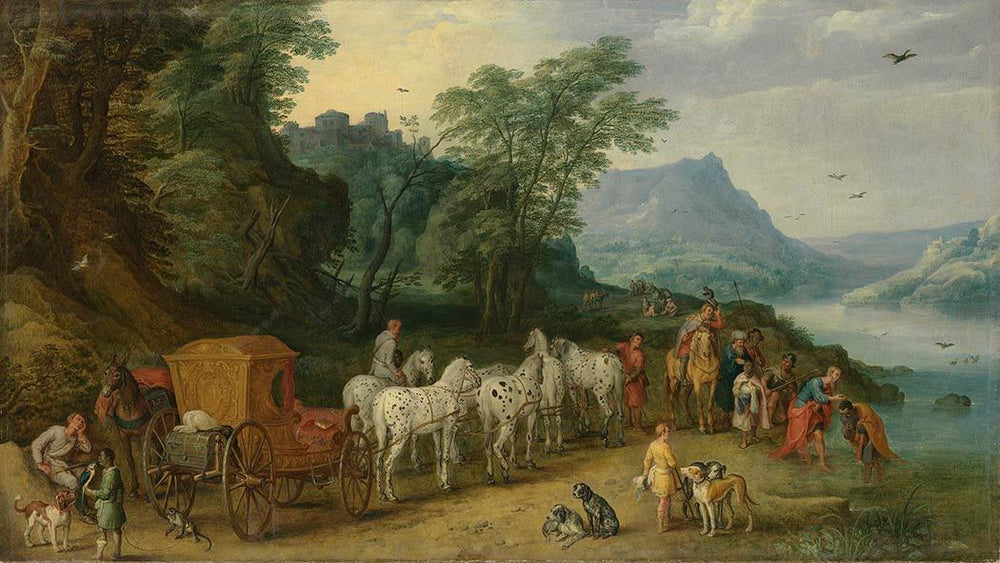 Baptême de l'eunuque éthiopien - Jan Brueghel l'Ancien