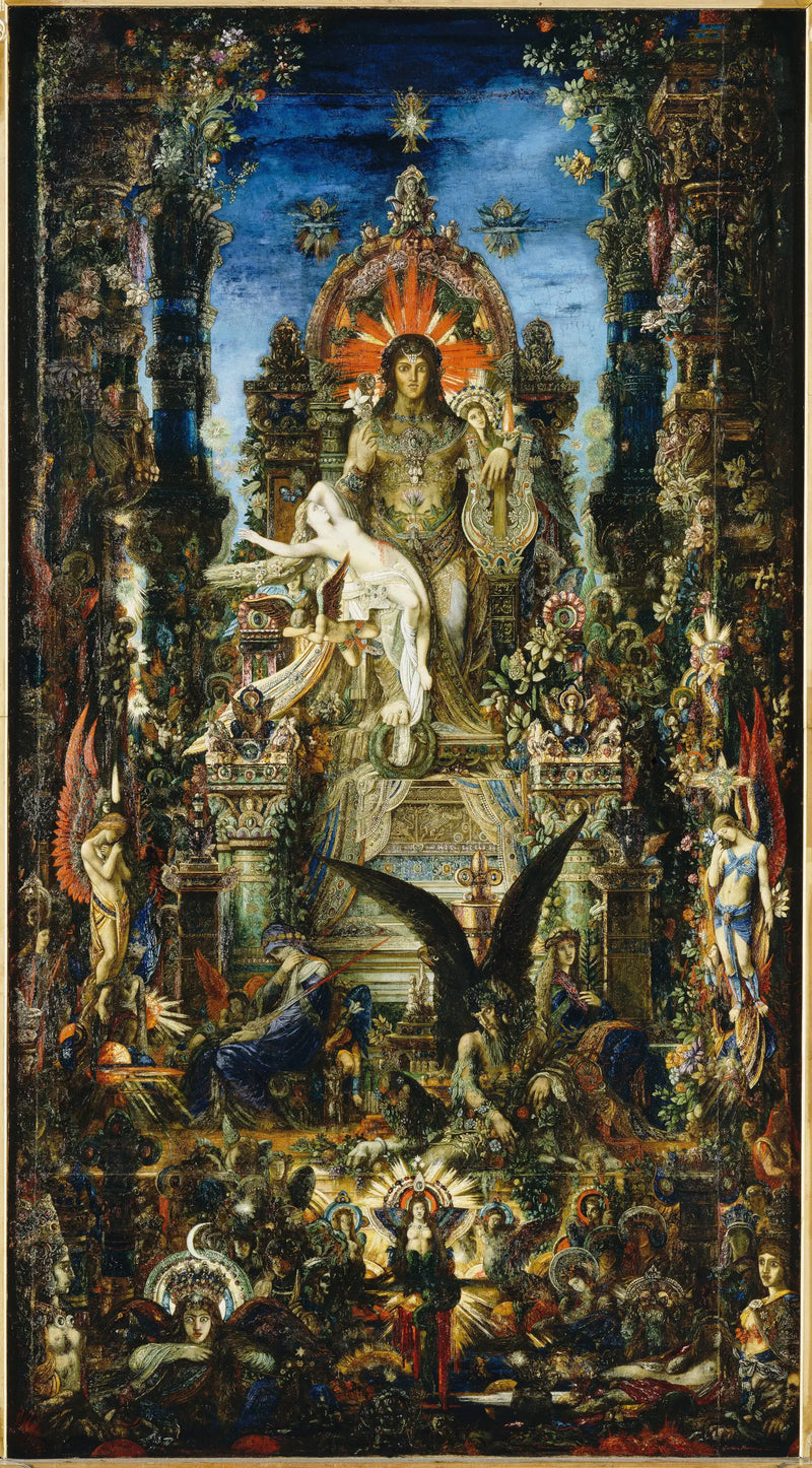 Jupiter och Semele - Gustave Moreau