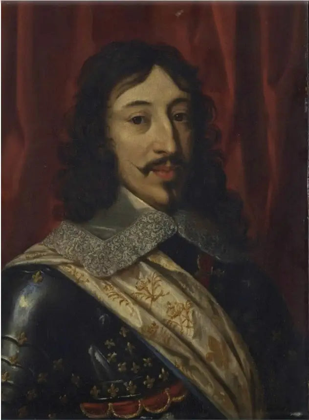 Porträtt av Ludvig XIII av Frankrike - Juste d'Egmont