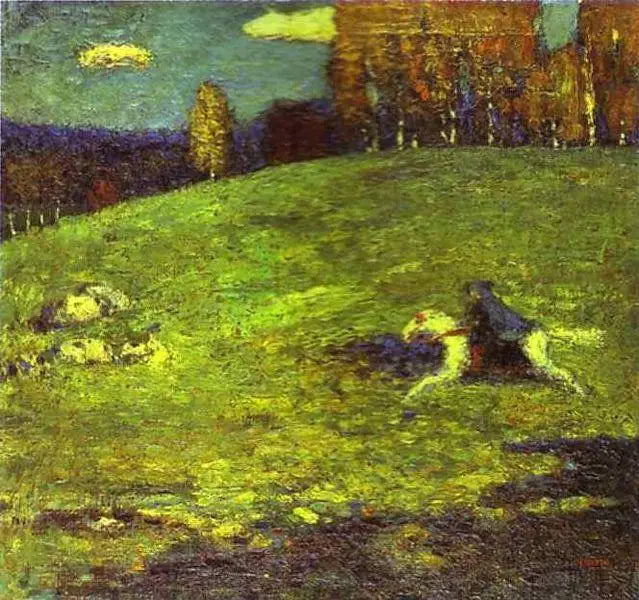 Den blå ryttaren - Vassily Kandinsky