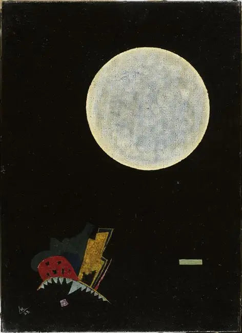 En cirkel (A) - Vassily Kandinsky