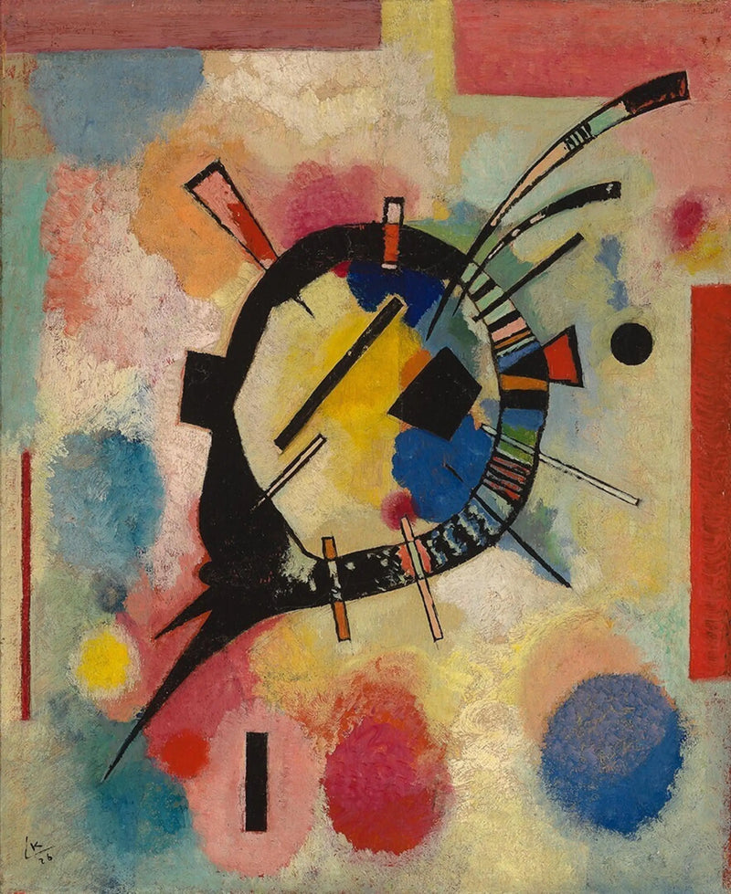 Gult centrum - Vassily Kandinsky