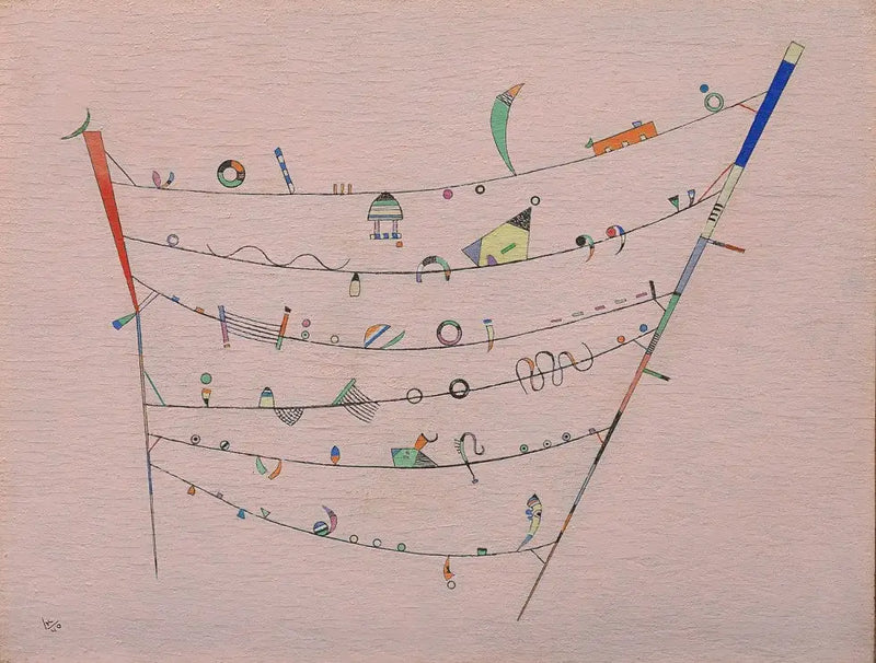 Små accenter - Vassily Kandinsky