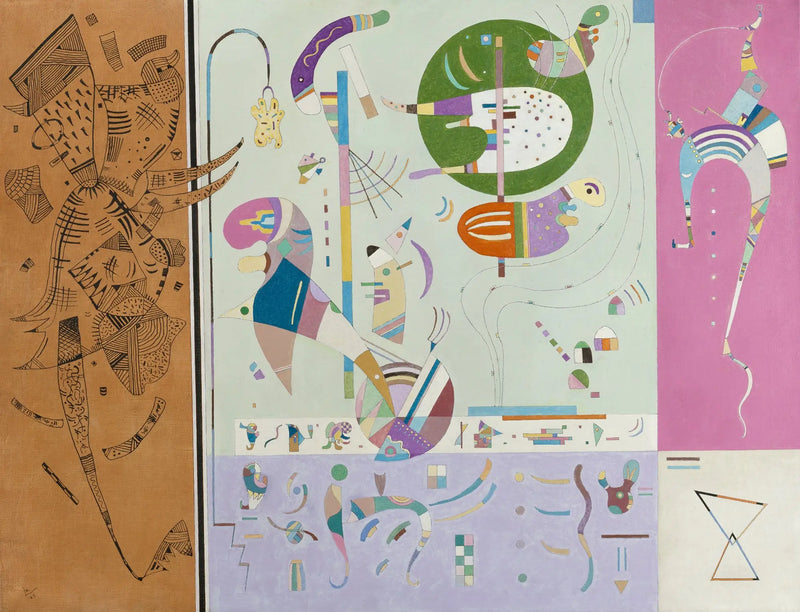 Olika delar - Vassily Kandinsky