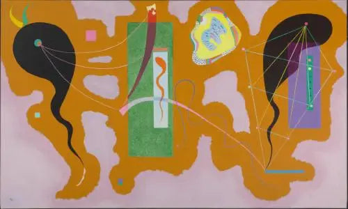 Den genomträngande gröna - Vassily Kandinsky