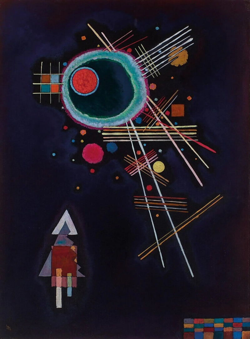 Strålar - Vassily Kandinsky