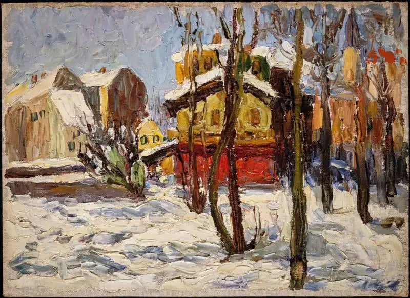 Vinter i Schwabing - Vassily Kandinsky